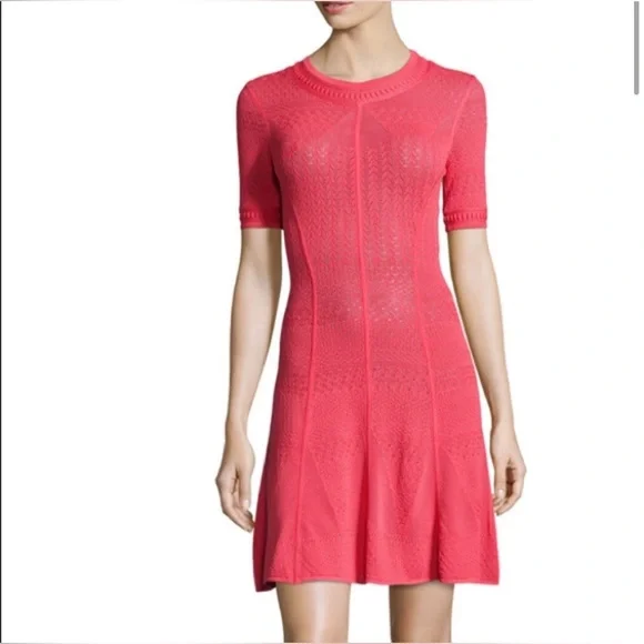 BCBGMaxAzria Red Mini Dress - Picture 2 of 8